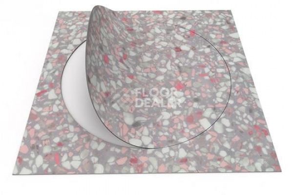 Виниловая плитка ПВХ FORBO Allura Material 63588DR7 pink terrazzo circle фото 1 | FLOORDEALER